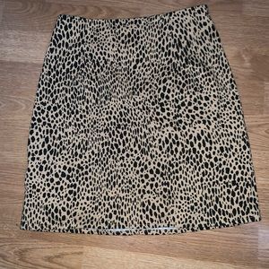 Brandy Melville leopard skirt